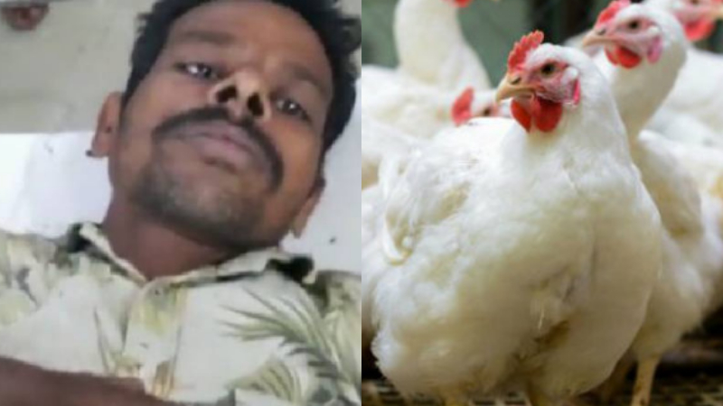 ಫ್ರೀಯಾಗಿ ಕೋಳಿ ಕೊಡಲಿಲ್ಲ- ಹಿಗ್ಗಾಮುಗ್ಗ ಥಳಿಸಿದ್ರು