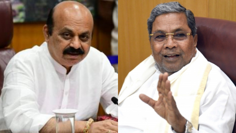ನಮಗೆ ಸವಾಲು ಹಾಕುವ ಧಮ್ ನಿಮಗೆ ಇಲ್ಲ: ಬೊಮ್ಮಾಯಿ ವಿರುದ್ಧ ಸಿದ್ದು ಕಿಡಿ