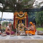 ಮಂತ್ರಾಲಯ ರಾಯರ ಮಠದಲ್ಲಿ ಕಾರ್ತಿಕ ಚತುರ್ದಶಿ ಹಿನ್ನೆಲೆ ಧಾತ್ರಿ ಹವನ
