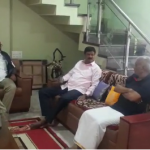 ಕುತೂಹಲ ಮೂಡಿಸಿದ ರಮೇಶ್‌ ಜಾರಕಿಹೊಳಿ, ಕಾಂಗ್ರೆಸ್ ಮುಖಂಡ ರಾಜು‌ ಕಾಗೆ ಭೇಟಿ