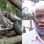 ಮರಕ್ಕೆ ಡಿಕ್ಕಿ ಹೊಡೆದು ಬೆಂಕಿ ಜ್ವಾಲೆ ಕಾಣಿಸಿತು – ಬಳಿಕ ಮತ್ತೊಂದು ಮರಕ್ಕೆ ಡಿಕ್ಕಿ ಹೊಡೆಯಿತು