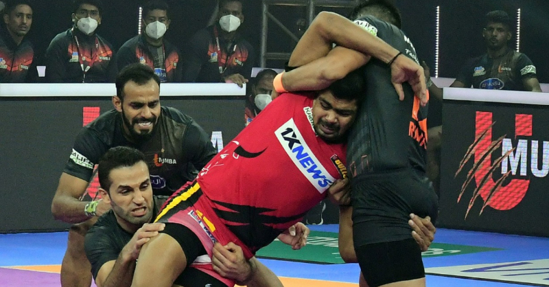 ಮೊದಲ ಪಂದ್ಯದಲ್ಲಿ ಯು ಮುಂಬಾ ವಿರುದ್ಧ ಸೋತ ಬೆಂಗಳೂರು ಬುಲ್ಸ್