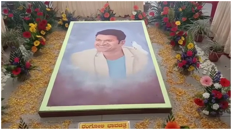 ಫಲಪುಷ್ಪ ಪ್ರದರ್ಶನದಲ್ಲಿ ಅರಳಿದ ಹೂ ಮನಸ್ಸಿನ ‘ಅಪ್ಪು’