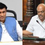 ರಮೇಶ್ ಕುಮಾರ್ ಮುಖವಾಡ ಹಾಕಿಕೊಂಡು ಬದುಕುತ್ತಿದ್ದಾರೆ: ಸುಧಾಕರ್