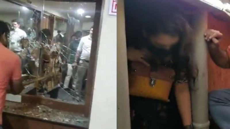 ರಹಸ್ಯ ಕೋಣೆಯಲ್ಲಿದ್ದ ಮಹಿಳೆಯರ ರಕ್ಷಣೆ