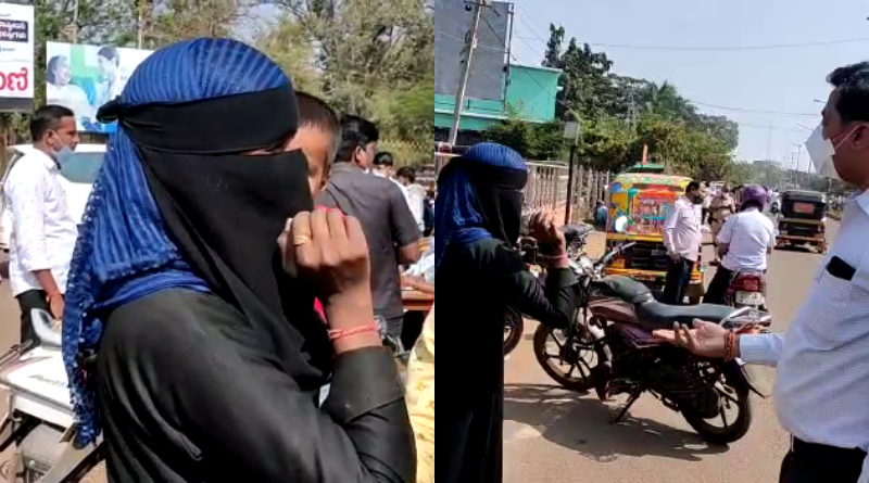 ಲಸಿಕೆ ಹಾಕಿಸಿಕೊಳ್ಳಿ ಅಂದಿದ್ದಕ್ಕೆ ಕಣ್ಣೀರು ಹಾಕುತ್ತಾ ಮಹಿಳೆ ಎಸ್ಕೇಪ್