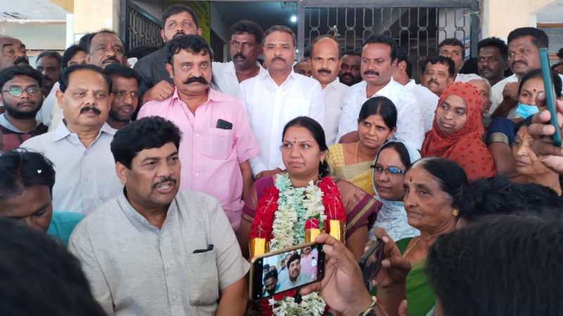 ಕೊನೆ ಕ್ಷಣದಲ್ಲಿ ಕಾಂಗ್ರೆಸ್‍ಗೆ ಅಧ್ಯಕ್ಷಗಾದಿ ತಪ್ಪಿಸಿದ ಬಚ್ಚೇಗೌಡ