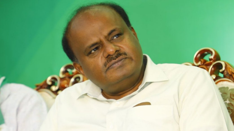 ಕನ್ನಡದ ಎದೆ ಮೇಲೆ ಕಾಲಿಡುವ ದುಷ್ಟ ಸಂಚು ಕೇಂದ್ರ ಸರ್ಕಾರ ಮಾಡುತ್ತಿದೆ: ಎಚ್‍ಡಿಕೆ ವಾಗ್ದಾಳಿ