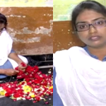 ಹೂ ಕಟ್ಟುತ್ತಿದ್ದ ಯುವತಿ ಈಗ ಪಿಎಸ್‍ಐ..!