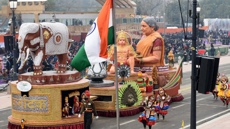 RD Parade 2022: ಕರ್ನಾಟಕದ ಸ್ತಬ್ಧಚಿತ್ರಕ್ಕೆ ಎರಡನೇ ಸ್ಥಾನ