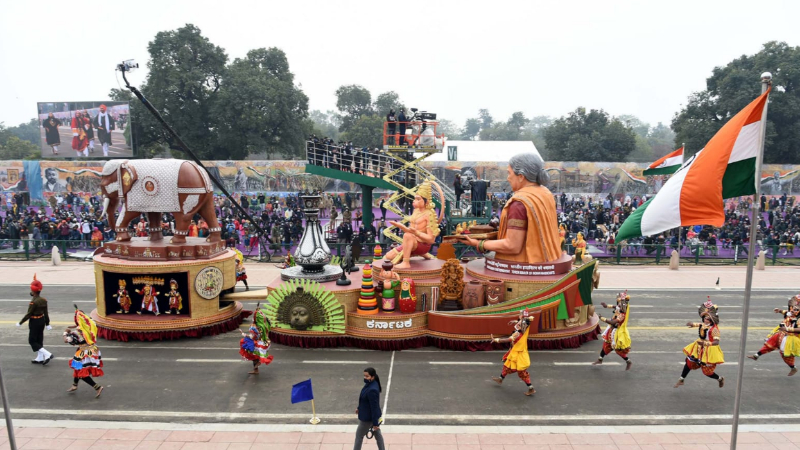 ರಾಜಪಥದಲ್ಲಿ ಭಾರತದ ವೈಭವ ಅನಾವರಣ