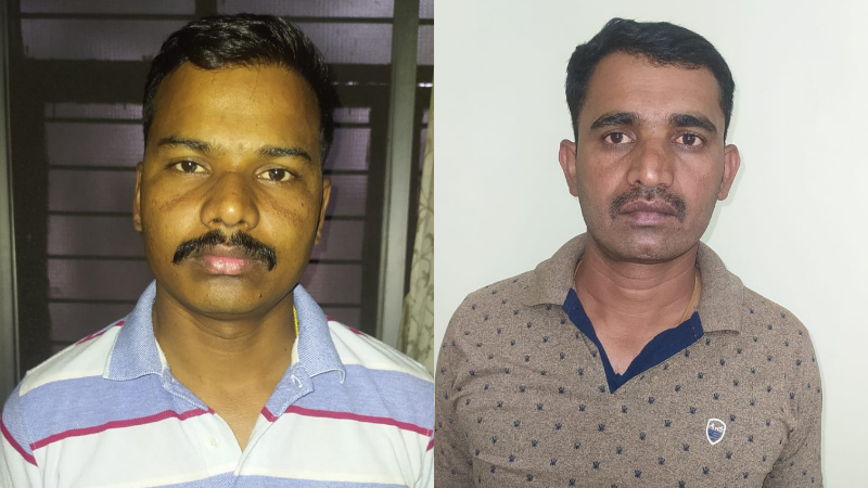 ಲಂಚ ಪಡೆಯುವ ವೇಳೆ ಎಸಿಬಿ ಬಲೆಗೆ ಬಿದ್ದ ಪೊಲೀಸ್ ಪೇದೆಗಳು
