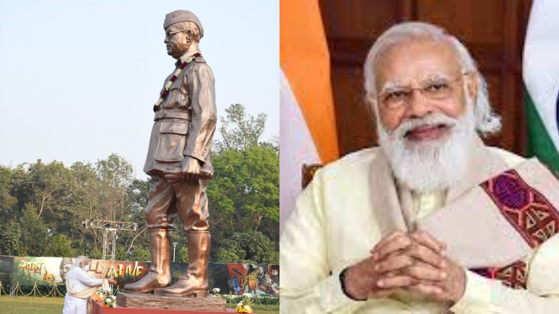 ಸುಭಾಷ್ ಚಂದ್ರ ಬೋಸ್ ದೇಶಕ್ಕೆ ನೀಡಿದ ಕೊಡುಗೆ ಅಪಾರ: ಪ್ರಧಾನಿ ಮೋದಿ