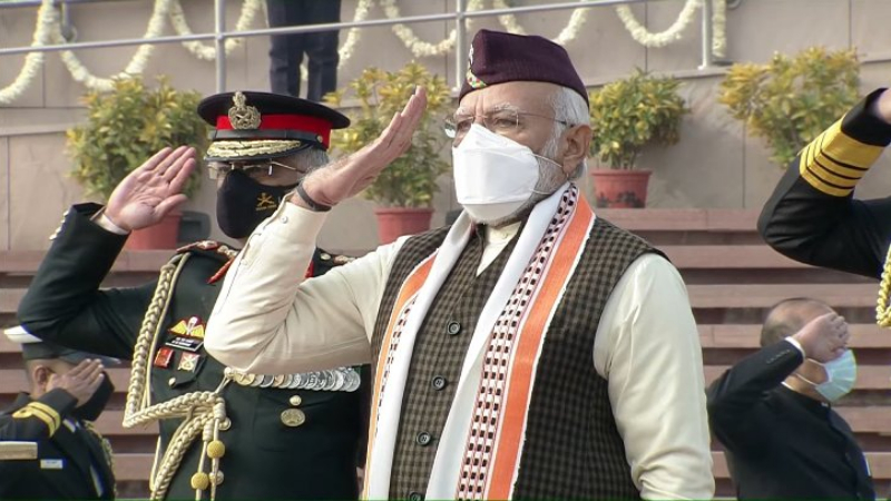 ಗಣರಾಜ್ಯೋತ್ಸವ ಸಂಭ್ರಮ: ಮೋದಿ ಟೋಪಿ, ಶಾಲು ವಿಶೇಷತೆ ಏನು?