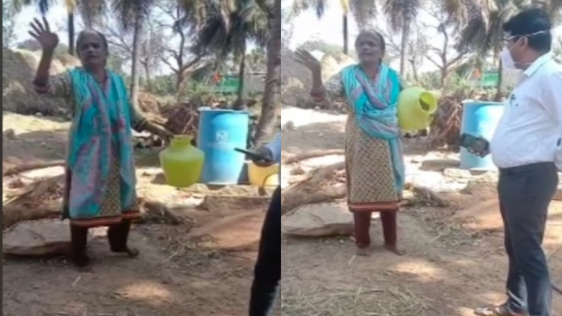 ವಿಷ ಕೊಟ್ಬಿಡ್ರಿ ಆದ್ರೆ ಲಸಿಕೆ ಮಾತ್ರ ಬೇಡ: ಆರೋಗ್ಯ ಸಿಬ್ಬಂದಿಗೆ ಮಹಿಳೆ ಖಡಕ್‌ ಮಾತು