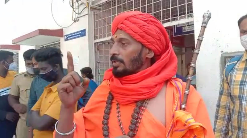 ಶ್ರೀರಂಗಪಟ್ಟಣದ ಜಾಮೀಯಾ ಮಸೀದಿಯನ್ನು ಒಡೆಯಬೇಕು ಎಂದಿದ್ದ ಕಾಳಿಸ್ವಾಮಿ ಅರೆಸ್ಟ್
