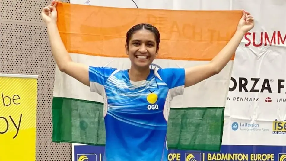 ಅಂಡರ್ 19 ಸಿಂಗಲ್ಸ್ ಬ್ಯಾಡ್ಮಿಂಟನ್‌ನಲ್ಲಿ ತಸ್ನೀಮ್ ಮೀರ್ ವಿಶ್ವದಲ್ಲೇ ನಂಬರ್ 1