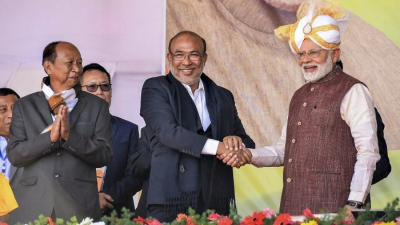 ಮಣಿಪುರದಲ್ಲಿ ಅತಂತ್ರವಿದ್ದರೂ ಬಿಜೆಪಿ ಸರ್ಕಾರ