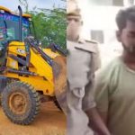 ಮನೆ ಮುಂದೆ ಬುಲ್ಡೋಜರ್ ಪ್ರತ್ಯಕ್ಷ – ಪರಾರಿಯಾಗಿದ್ದ ಯುಪಿ ರೇಪ್ ಆರೋಪಿ ಶರಣು