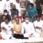 ಇಂಧನ ಬೆಲೆ ಏರಿಕೆ ಖಂಡಿಸಿ ರಾಹುಲ್ ಗಾಂಧಿ ಪ್ರತಿಭಟನೆ