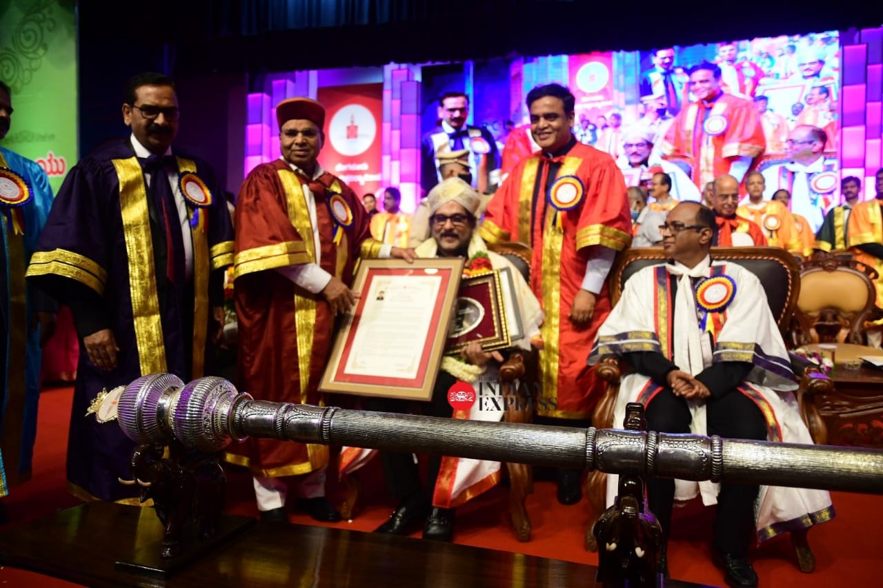 ಕ್ರೇಜಿಸ್ಟಾರ್ ರವಿಚಂದ್ರನ್‌ಗೆ ಗೌರವ ಡಾಕ್ಟರೇಟ್ ಪದವಿ ಪ್ರದಾನ