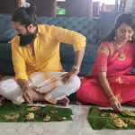 ಯುಗಾದಿ ಹಬ್ಬದ ಸಂಭ್ರಮದಲ್ಲಿ ರಾಕಿಂಗ್ ಸ್ಟಾರ್ ದಂಪತಿ