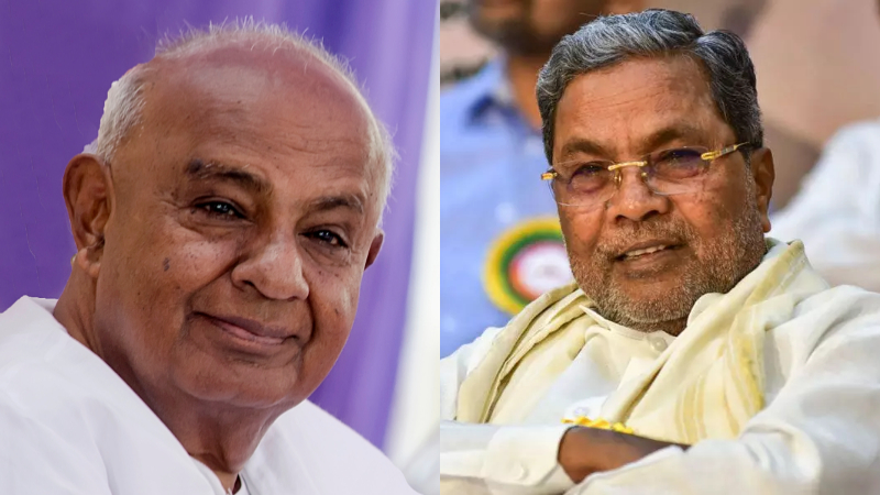 ಜೆಡಿಎಸ್ ಪಕ್ಷ ಯಾವುದೇ ಕಾರಣಕ್ಕೂ ವಿಲೀನ ಇಲ್ಲ: ಸಿದ್ದರಾಮಯ್ಯಗೆ ದೇವೇಗೌಡ ತಿರುಗೇಟು