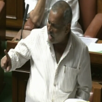 ನಾವು ಕತ್ತೆ ಕಾಯೋಕೆ ಇಲ್ಲಿ ಬಂದಿಲ್ಲ- ಸದನದಲ್ಲಿ ಮಾಧುಸ್ವಾಮಿ ಗರಂ
