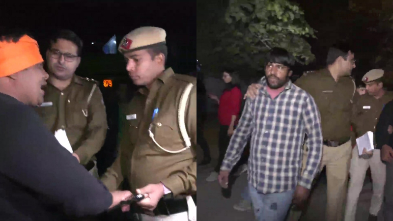 ಪೀಸ್‌ಪೀಸ್ ಪ್ರೇಮಿ ಅಫ್ತಾಬ್ ಹತ್ಯೆಗೆ ಯತ್ನ – ಪೊಲೀಸ್ ವ್ಯಾನ್ ಮೇಲೆ ದಾಳಿ