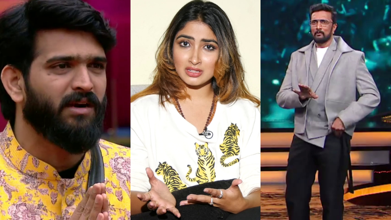ಬಿಗ್ ಬಾಸ್ ವೇದಿಕೆಯಲ್ಲಿ ಸಾನ್ಯಗೆ ಖಡಕ್ ಉತ್ತರ ಕೊಟ್ಟ ಕಿಚ್ಚ