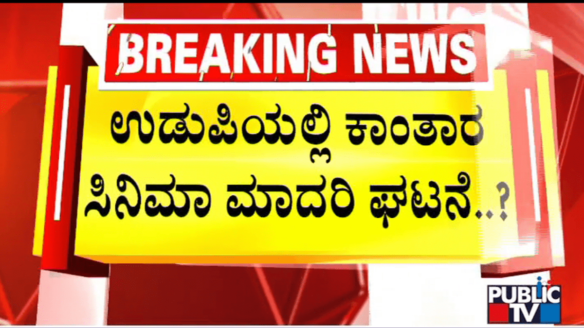 VIDEO: ಉಡುಪಿಯಲ್ಲಿ ಕಾಂತಾರ ಸಿನಿಮಾ ಮಾದರಿ ಘಟನೆ..?