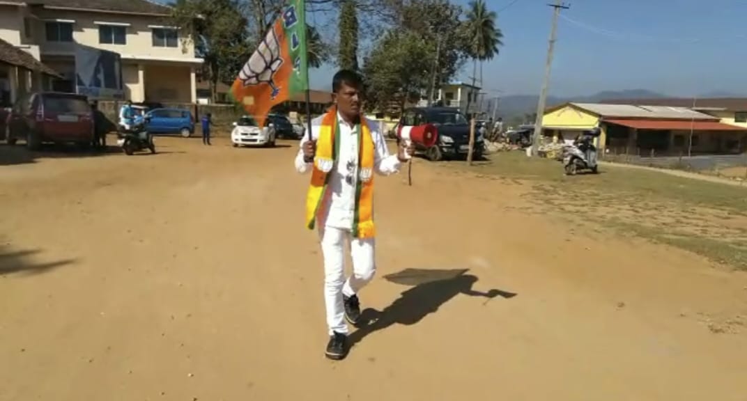 ಒತ್ತುವರಿ ತೆರವಿಗೆ ಆಗ್ರಹಿಸಿ 36 ಕಿಮೀ ಪಾದಯಾತ್ರೆ ಮಾಡಿದ ಗ್ರಾಪಂ ಸದಸ್ಯ