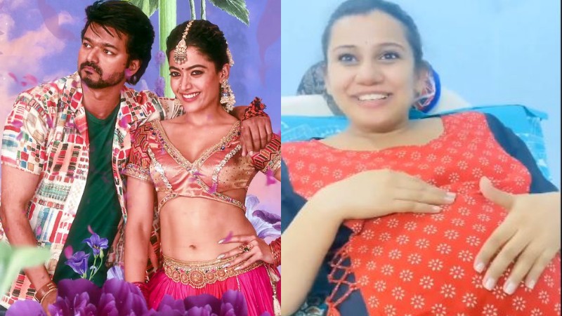 `ವಾರಿಸು’ ನಟಿ ರಶ್ಮಿಕಾ ಹಾಡಿಗೆ ತಾಯಿ ಗರ್ಭದಲ್ಲಿರುವ ಮಗು ಡ್ಯಾನ್ಸ್!