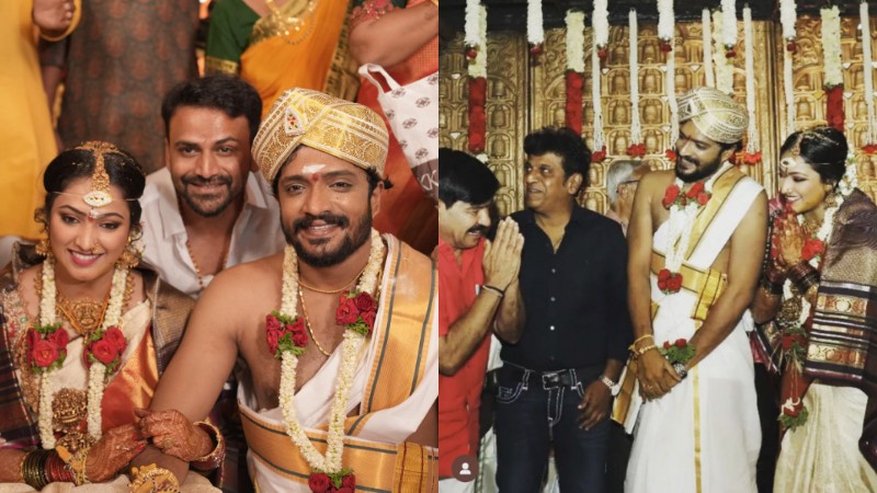 ವಸಿಷ್ಠ ಸಿಂಹ- ಹರಿಪ್ರಿಯಾ ಮದುವೆಗೆ ಸಾಕ್ಷಿಯಾದ ಸೆಲೆಬ್ರಿಟಿಗಳು