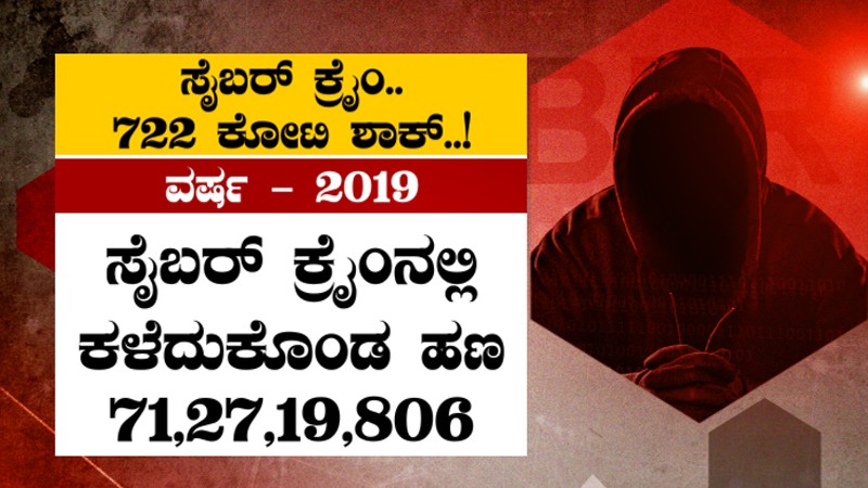 Cyber Crimeː 4 ವರ್ಷಗಳಲ್ಲಿ ರಾಜ್ಯಕ್ಕೆ 722 ಕೋಟಿ ನಷ್ಟ!
