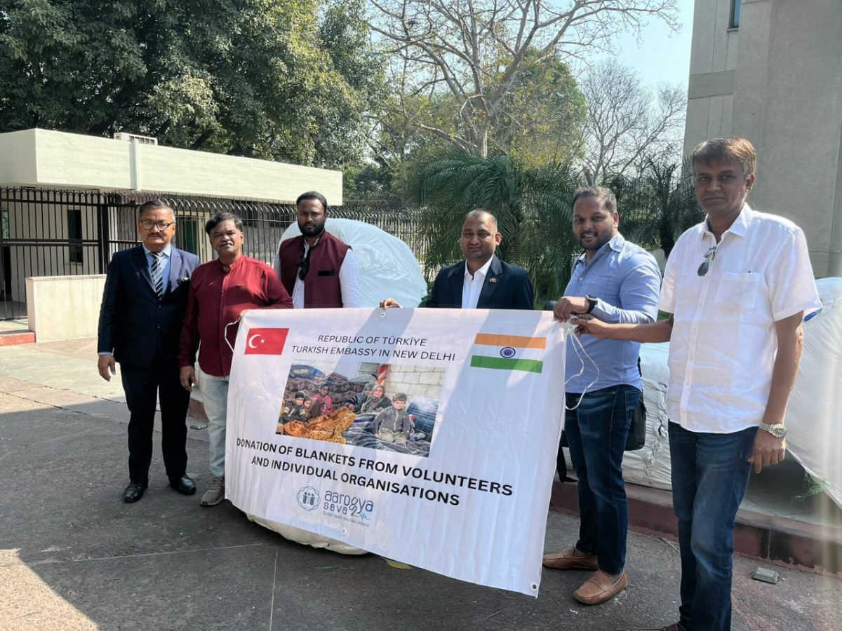 ಟರ್ಕಿಯಲ್ಲಿ ಪ್ರಬಲ ಭೂಕಂಪ – ನಿರಾಶ್ರಿತರಿಗೆ ಬೆಂಗಳೂರಿನ ಆರೋಗ್ಯ ಸೇವಾ ಸಂಸ್ಥೆಯಿಂದ ನೆರವು