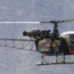 ಭಾರತೀಯ ಸೇನೆಯ ಚೀತಾ ಹೆಲಿಕಾಪ್ಟರ್ ಪತನ