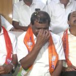 ಮೂಡಿಗೆರೆಯಲ್ಲಿ ಬಿಜೆಪಿ ಕಾರ್ಯಕರ್ತರ ಆಕ್ರೋಶ – ಕಣ್ಣೀರಿಟ್ಟ ಕುಮಾರಸ್ವಾಮಿ
