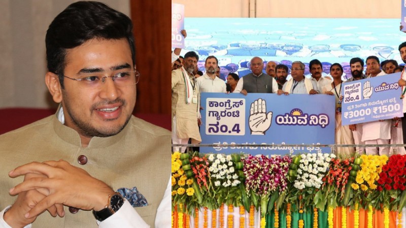 ಮೋದಿ ಯುವಜನರನ್ನ ಸ್ವಾವಲಂಬಿಗಳಾಗಿ ಮಾಡಿದ್ರೆ, ಕಾಂಗ್ರೆಸ್‌ 3 ಸಾವಿರ ಕೊಡ್ತೀನಿ ಅಂತಿದೆ – ತೇಜಸ್ವಿ‌ ಸೂರ್ಯ