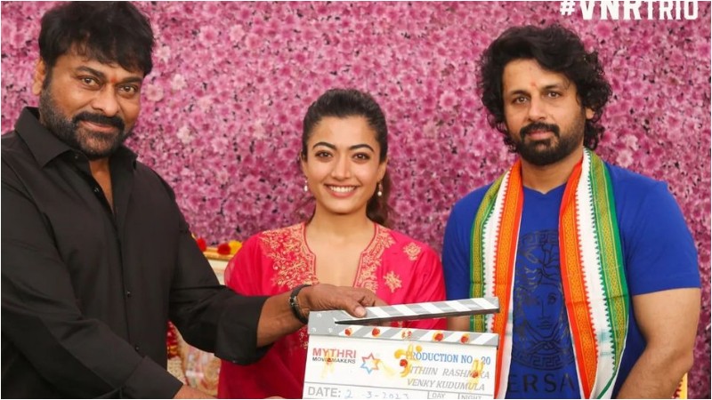 ರಶ್ಮಿಕಾ ಮಂದಣ್ಣ- ನಿತಿನ್ ಚಿತ್ರಕ್ಕೆ ಮೆಗಾಸ್ಟಾರ್ ಚಿರಂಜೀವಿ ಕ್ಲಾಪ್