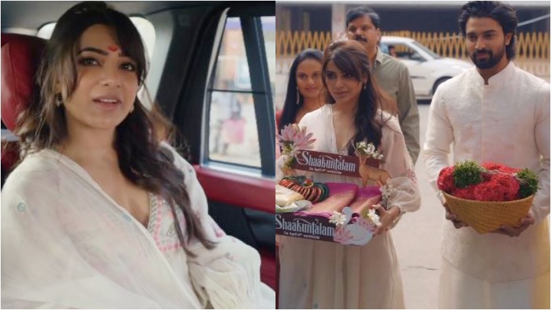 ಪೆದ್ದಮ್ಮ ತಲ್ಲಿ ದೇವಿಗೆ ಸೀರೆ, ಗಾಜಿನ ಬಳೆ ಅರ್ಪಣೆ ಮಾಡಿದ ಸಮಂತಾ