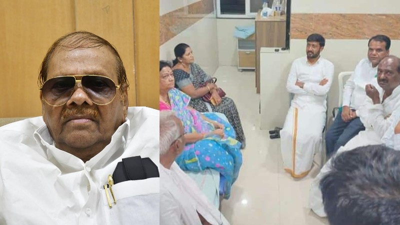 ಕಾಂಗ್ರೆಸ್ ಅಭ್ಯರ್ಥಿ ಚಿಂಚನಸೂರ್ ಆರೋಗ್ಯ ವಿಚಾರಿಸಿದ ಬಿಜೆಪಿ, ಜೆಡಿಎಸ್ ಅಭ್ಯರ್ಥಿಗಳು