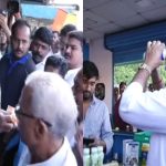 ಅಮುಲ್‍ಗೆ ವಿರೋಧ – ನಂದಿನಿ ಉತ್ಪನ್ನ ಖರೀದಿಸಿ ಹಂಚಿದ ಡಿಕೆಶಿ