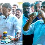 ನಂದಿನಿ ಹಾಲು ಖರೀದಿ ಮಾಡಿ ಹಂಚಿದ್ದ ಡಿಕೆಶಿಗೆ ನೀತಿ ಸಂಹಿತೆ ಉಲ್ಲಂಘನೆಯ ಬಿಸಿ