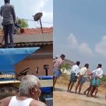 ಬಿಜೆಪಿ, ಪಕ್ಷೇತರ ಅಭ್ಯರ್ಥಿ ಬೆಂಬಲಿಗರ ನಡುವೆ ಮಾರಾಮಾರಿ – ಹಲ್ಲೆಯಿಂದ ತಪ್ಪಿಸಿಕೊಳ್ಳಲು ಮನೆಯ ಮೇಲ್ಛಾವಣೆ ಏರಿದ್ರು!