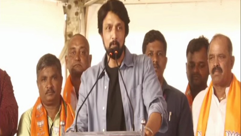 ಬೊಮ್ಮಾಯಿ ಮಾಮಾನನ್ನು ಮತ್ತೊಮ್ಮೆ ಗೆಲ್ಲಿಸಿ: ಜನರಲ್ಲಿ ಸುದೀಪ್‌ ಮನವಿ