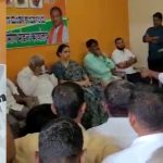 ಬಿಜೆಪಿ ಕಾರ್ಯಕರ್ತರ ಸಭೆಯಲ್ಲಿ ರಾಜ್ಯಸಭಾ ಸದಸ್ಯ ಈರಣ್ಣಾ ಕಡಾಡಿ ಕಣ್ಣೀರು