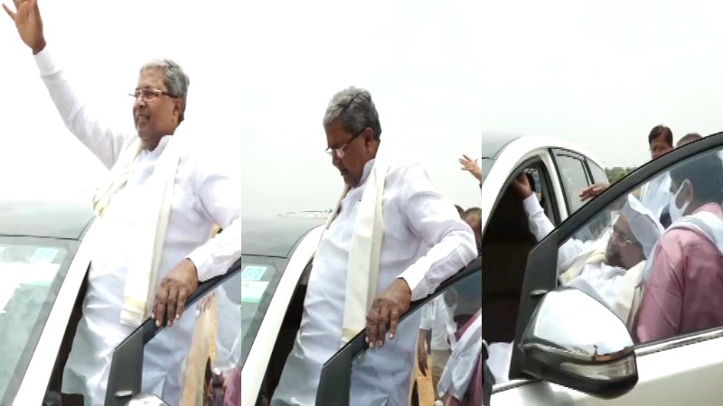 ಸನ್ ಸ್ಟ್ರೋಕ್ – ಪ್ರಚಾರಕ್ಕೆ ತೆರಳುವಾಗ ದಿಢೀರನೆ ಕುಸಿದು ಬಿದ್ದ ಸಿದ್ದರಾಮಯ್ಯ