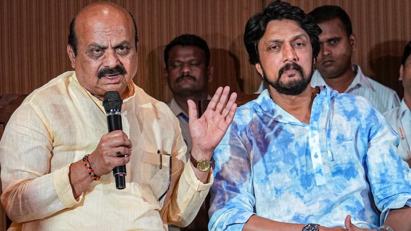 ಸುದೀಪ್ ಗೆ ‘ಬಾಸ್’ ಎಂದ ಸಿಎಂ ಬೊಮ್ಮಾಯಿ : ವಿಡಿಯೋ ವೈರಲ್