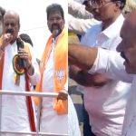 ಬೆಲೆ ಏರಿಕೆ ಮಾಡಿದ್ದೀರಿ – ಸಿಎಂ ಪ್ರಚಾರದ ವೇಳೆ ರೊಚ್ಚಿಗೆದ್ದು ವ್ಯಕ್ತಿ ಕೂಗಾಟ